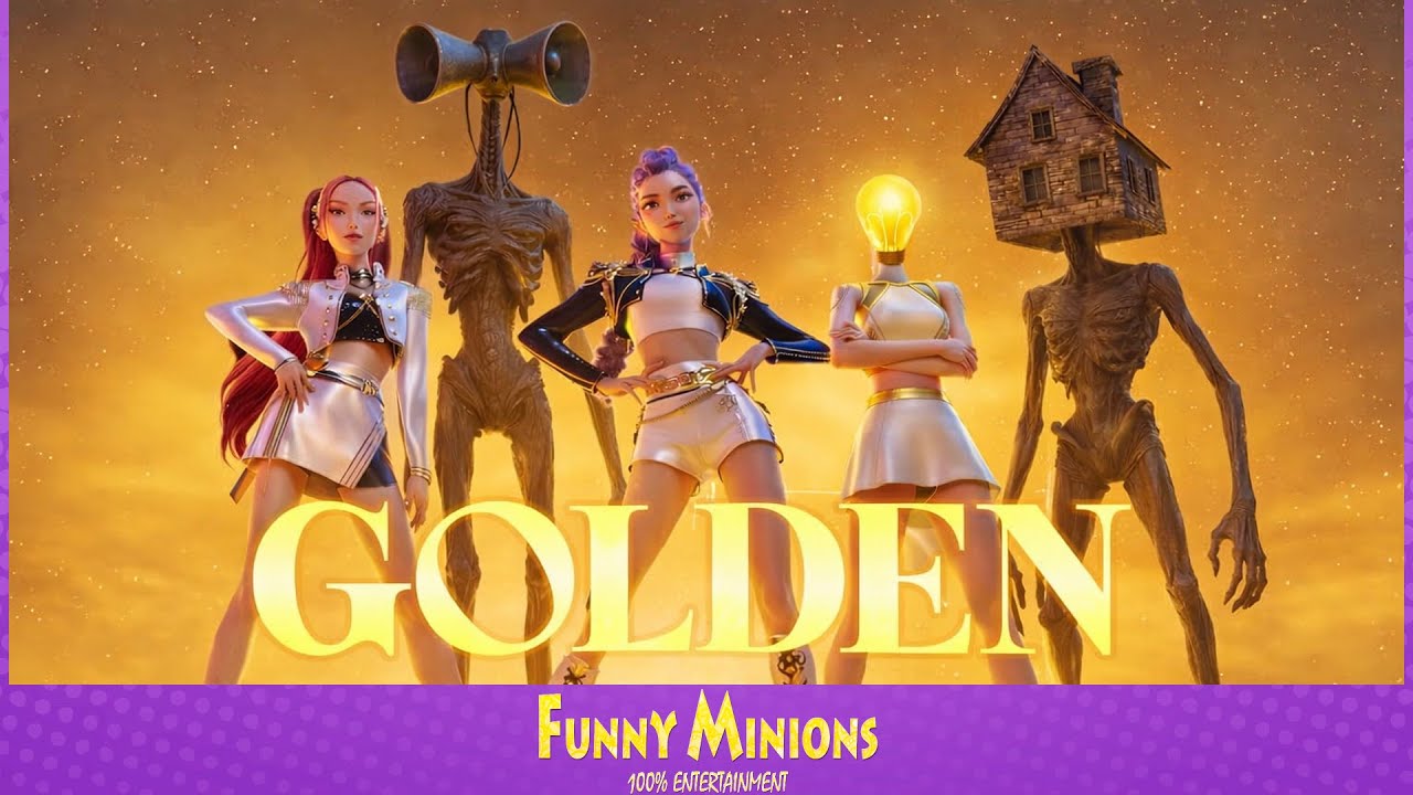 Siren Head, Light Head & House Head - Huntrix - Golden Song (COVER)