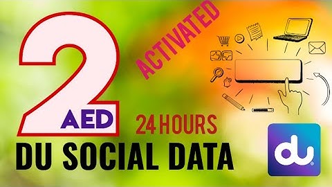 How to make data du sim 2 AED for 24 hours | best du data offer 2023 #datapackege