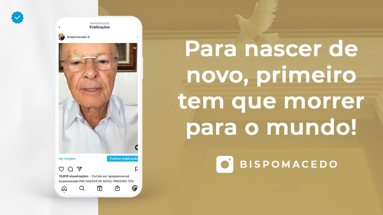 Para nascer de novo, primeiro tem que morrer para o mundo! – Meditação Matinal 17/06/22