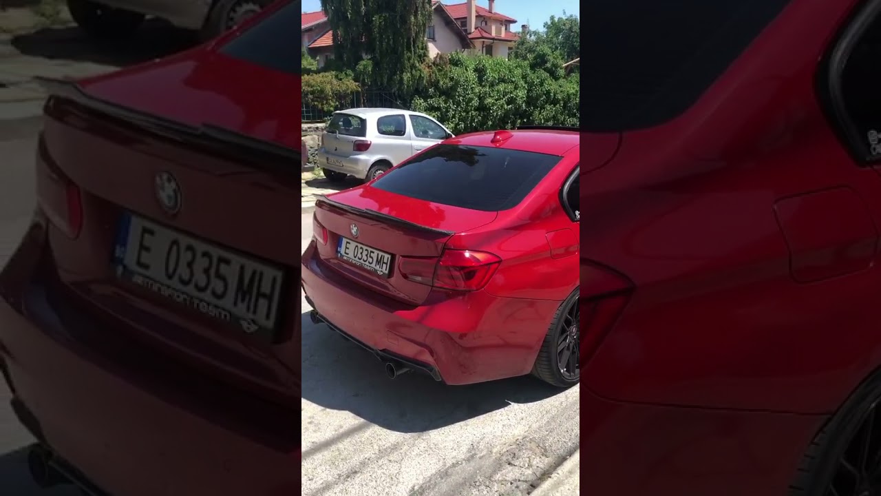 BMW F30 335i M Performance exhaust MPE