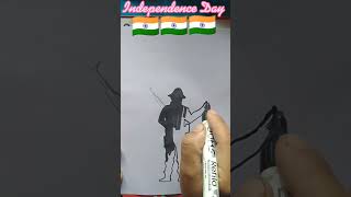 🇮🇳Indian army drawing easy with soft pastels #shorts #youtubeshorts #indianarmy #viral screenshot 5
