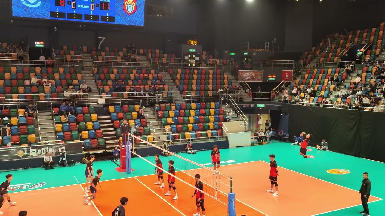2026-2-21 #全港學界精英排球比賽 4强 #拔萃男書院 vs #聖芳濟各書院  第一局