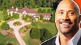 Dwayne Johnson House Tour 2021 | Dwayne THE ROCK Johnson Mansion, Lifestyle & Real Estate