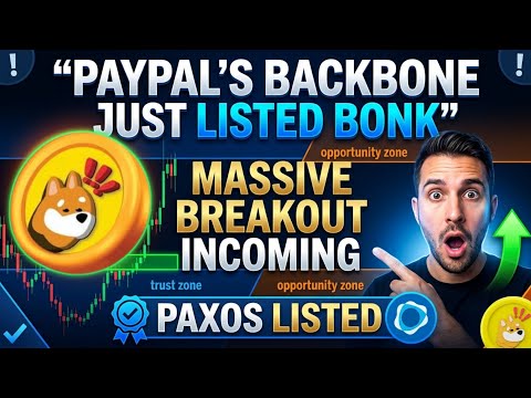 BONK COIN Rounded Bottom + Paxos Deal = Setup yang Sama Sekali Dilewatkan oleh Sebagian Besar Trader