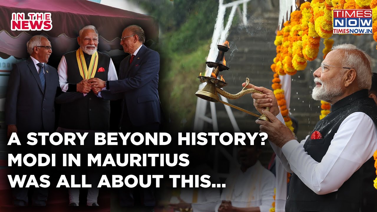 Modi's Pivotal Mauritius Visit Narrated A Story Beyond History - Ramayan, Bhojpuri Connect? Watch