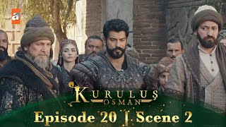 Kurulus Osman Urdu | Season 4 - Episode 20 Scene 2 | Hamaara 'asl dushman Olof hai!