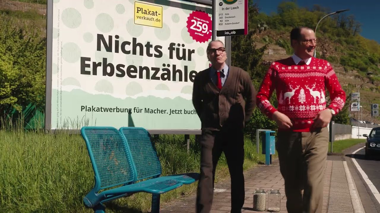 Bühne frei für Willi und Ernst: Unsere Nichts für Kampagne