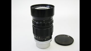 Sankyo koki KOMURAー 105mmF2 - YouTube