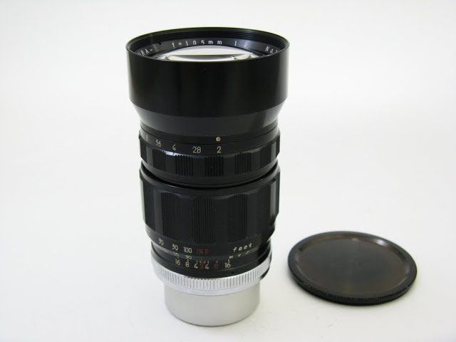 Sankyo koki KOMURAー 105mmF2 - YouTube