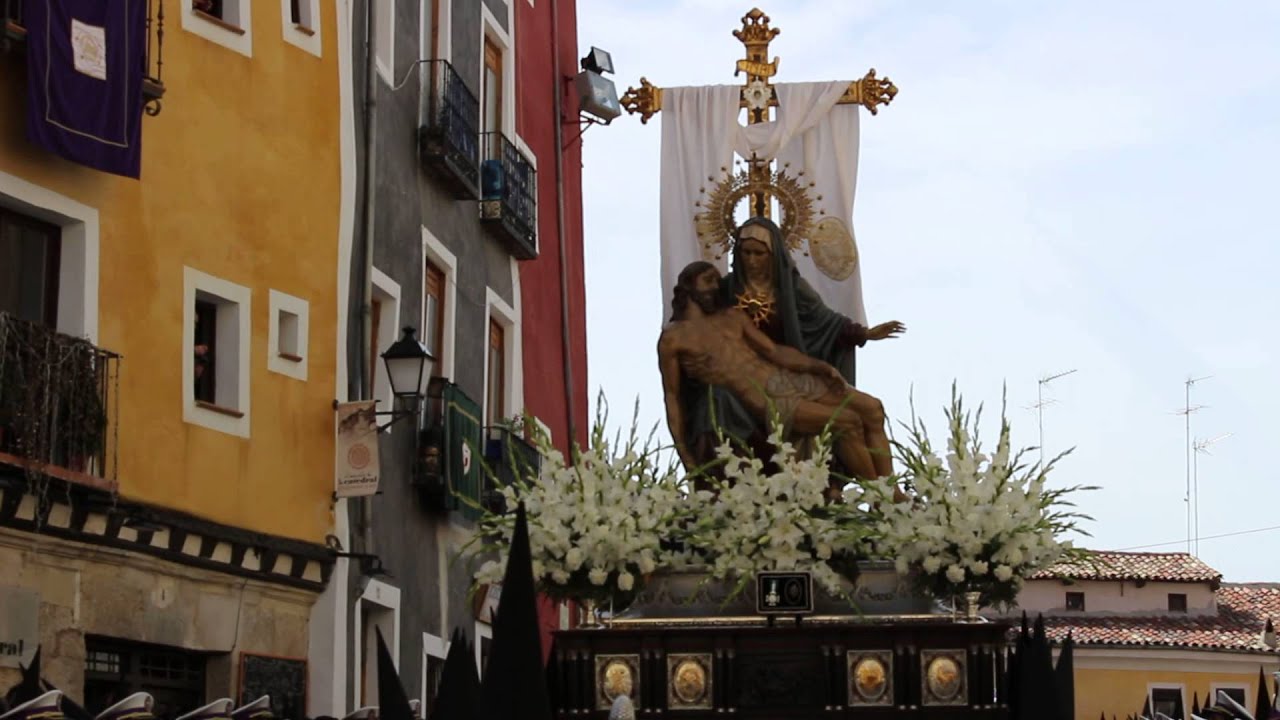 Entrada de NTra. Sra. de Las Angustias en el Obispado. Cuenca