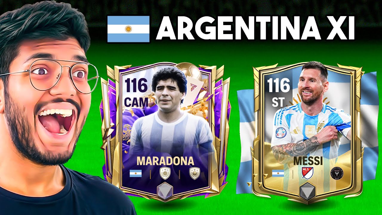 Highest Rated ARGENTINA Squad in FC MOBILE!