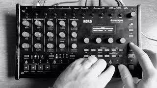 KORG Drumlogue Dub Techno (No Talking)