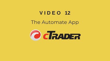 cTrader manual: Automate