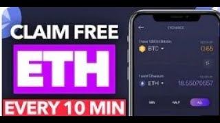 FREE ETHEREUM  Earn Free ETH Every 10 Minutes Live Payment Proof screenshot 2