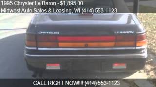 1995 Chrysler Le Baron GTC 2dr Convertible for sale in Milwa