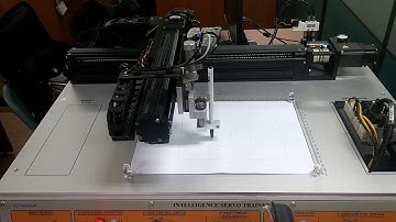 Bộ thực hành điều khiển Servo 2 trục XY