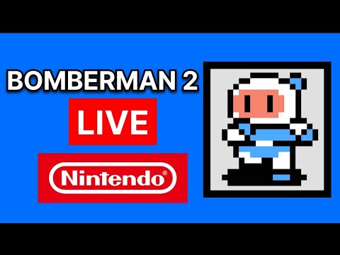 BOMBERMAN 2 NES 🎮 Retro Live 🔴