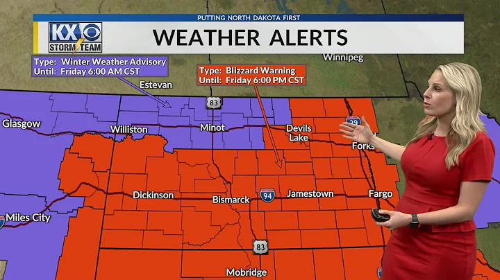 Blizzard conditions continue for Friday, an end in sight