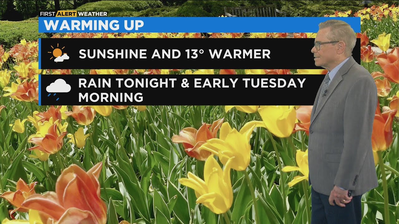 Chicago First Alert Weather: Sunshine, rain Monday night. - YouTube