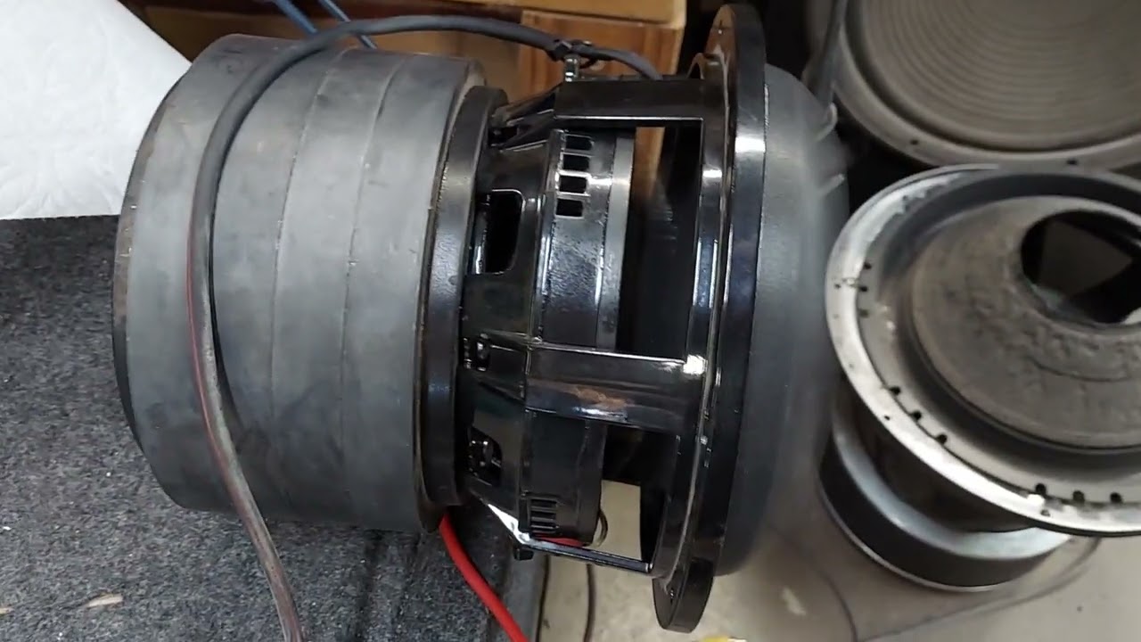 Woofer Porn Wednesday!  $200 shipped Beefy 8" subwoofer in D2 or S2 Quad Stack 