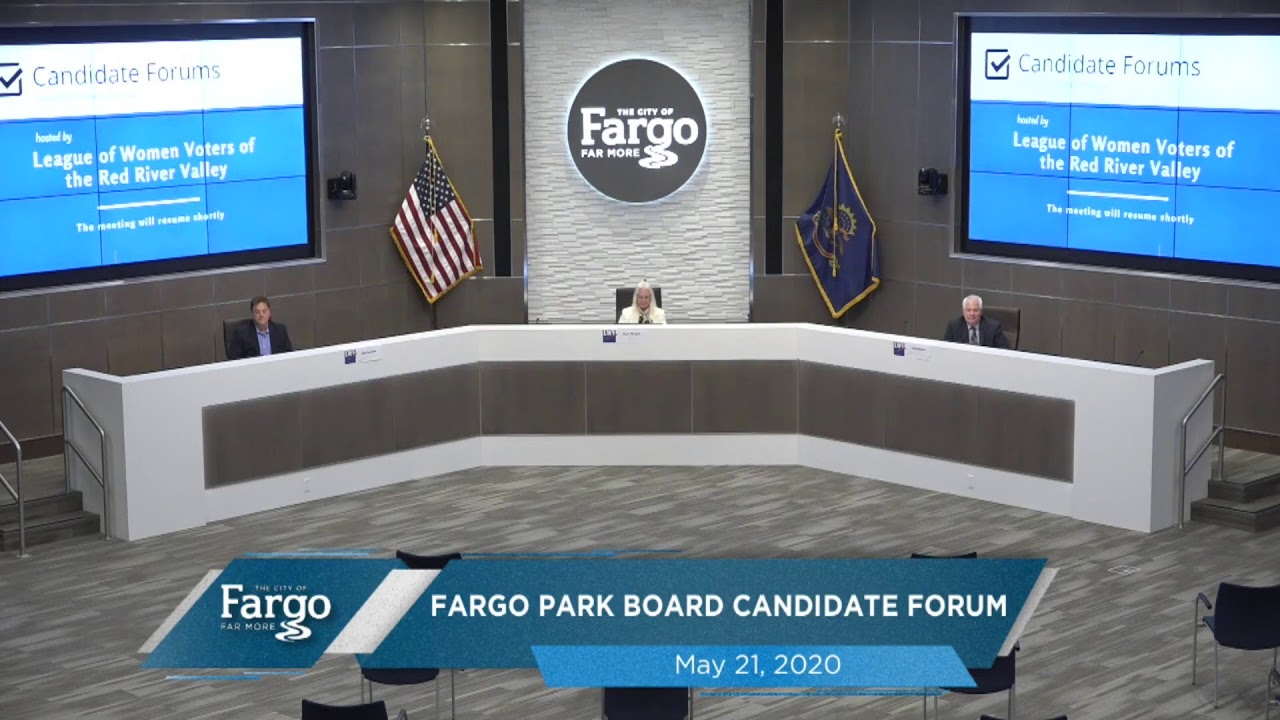 League of Women Voters Candidates Forum Fargo Park Board 05.21.2020