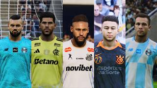 Option File PES 2021 PS4/PS5/PC Com o Brasileirão 2026 100% Recriado com todos os novos uniformes!!