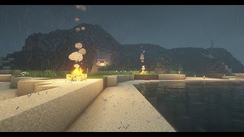 C418 - Minecraft Music Slowed Down 🎵 With Rain 🌧️