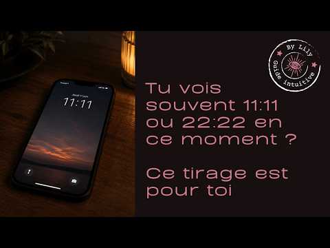 Tirage amour pour celles et ceux qui voient souvent ces heures miroirs