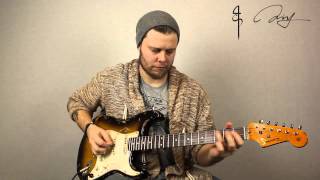 4 Seasons Pickups Demo - Gabriel III strat set with BQmusic Vari12