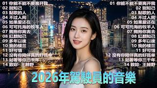 【2026駕駛員音樂】精選優質舒緩中文歌曲,🎧 深夜專用|一放下去就回不來的高質感 Chill 歌單【放鬆音樂】|Drive Chill Night Mood relax