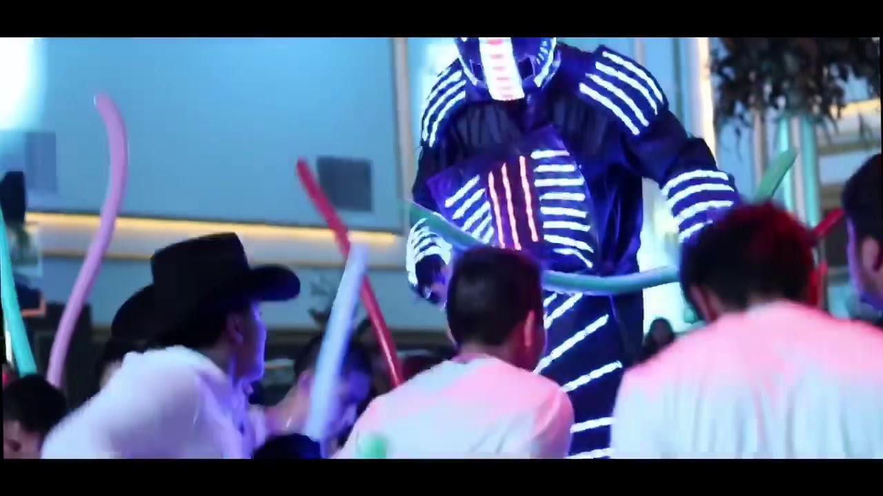 Speedy The Robot LED ROBOT SHOW