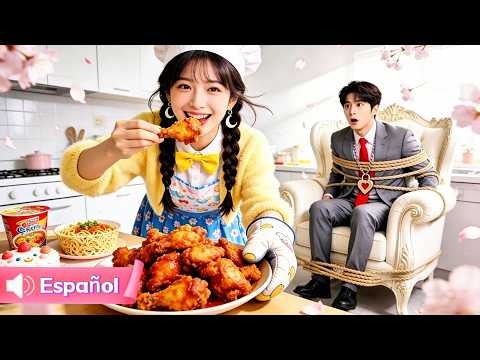 ¡Puede comerse 10 platos de arroz de una vez! El CEO millonario se enamoró y la mima cada día. 🍚💗