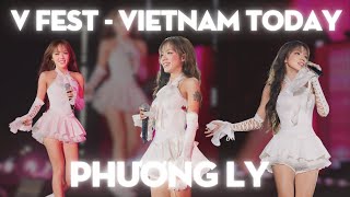 PHƯƠNG LY tại V FEST - VIETNAM TODAY | Những ca khúc hay nhất | Phiên bản 4K