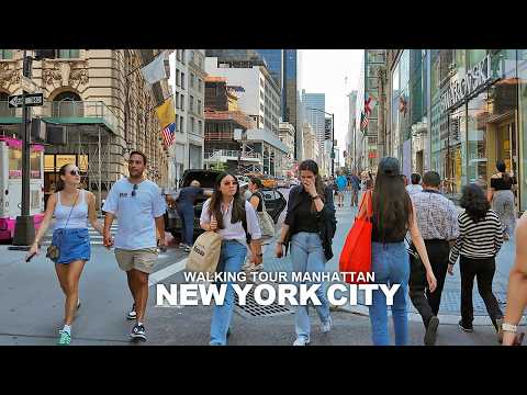 NEW YORK CITY WALKING TOUR MANHATTAN 7th Avenue, Columbus Circle, 59th Avenue, SoHo, Little Italy