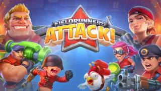 Fieldrunners Attack - 6 continuous battles with Zoo Keeper
