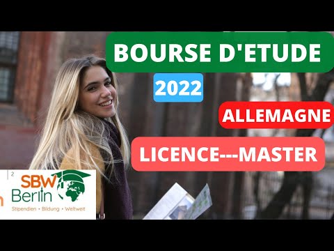 Bourse d'étude en Allemagne 2022 ||  Les conditions de candidature || Licence et Master.