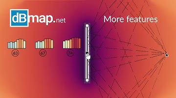 More features of dBmap.net Noise Mapping Tool