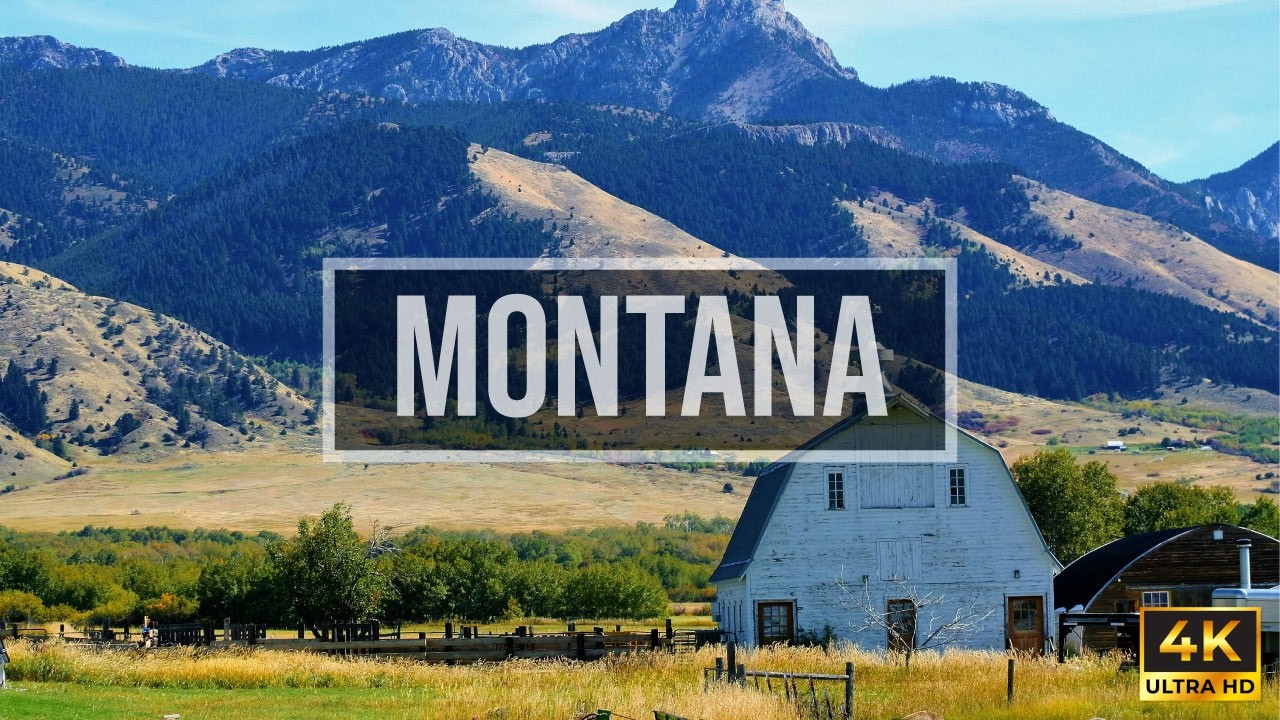 Montana From Above 🏔️ | Stunning 4K Aerial Drone Footage of Big Sky Country