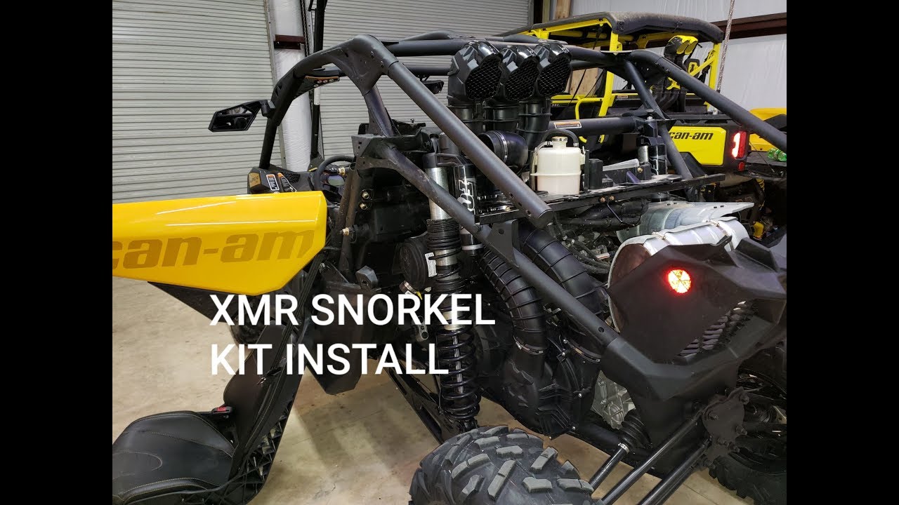 Install a XMR Snorkel Kit on Maverick X3 Turning my XDS into a XMR YouTube