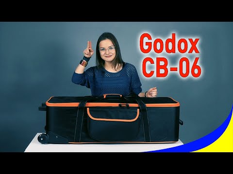 Godox CB-06 Sturdy and Spacious Rolling Case for Studio Flashes and Light Stands #Rimlyanin