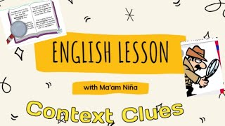 ENGLISH 8- Context Clues