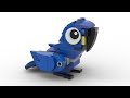Alternative colours lego creator 3in1 tropical parrot  30581 speed build in 4k
