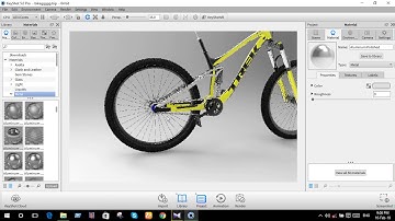 Solidworks tutorial : Render a bicycle using keyshot