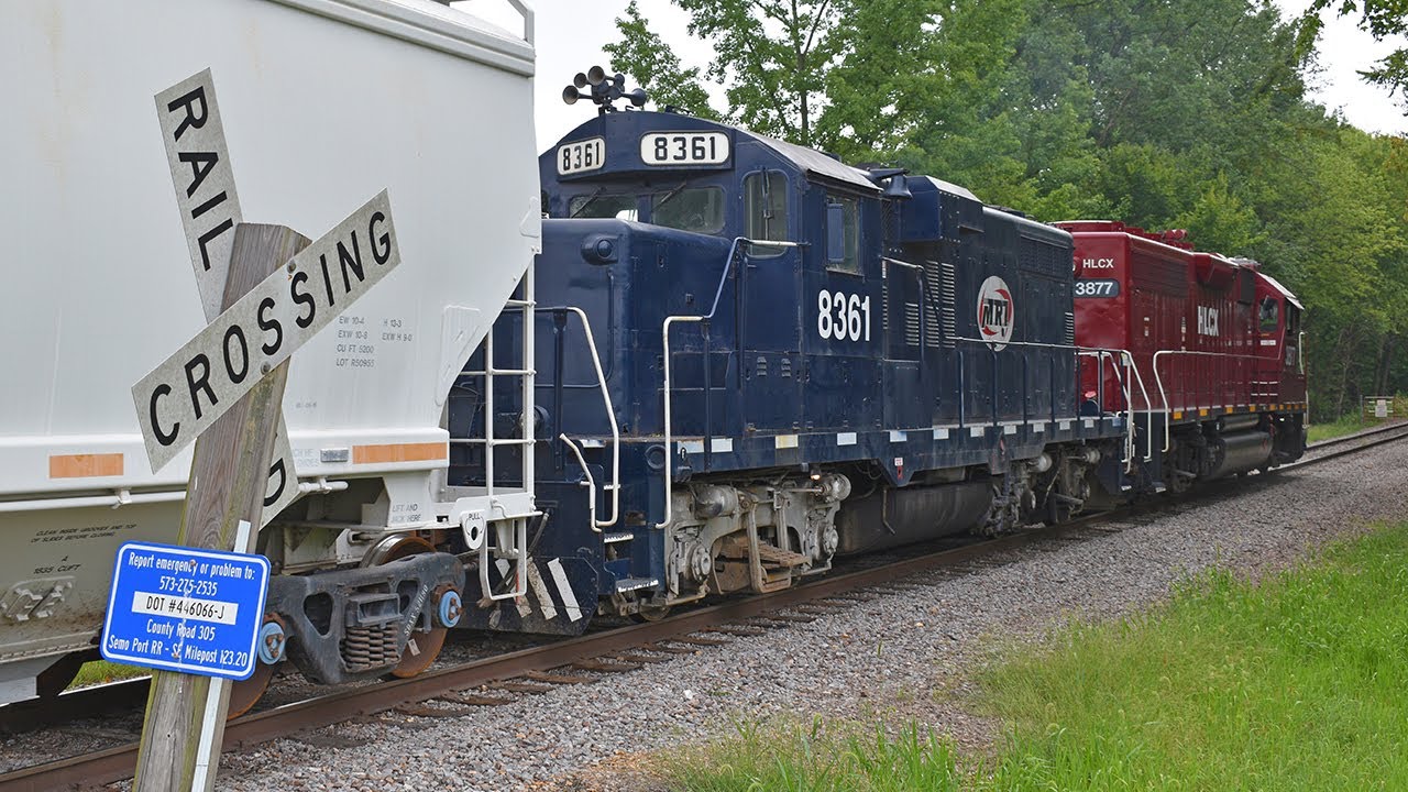 8/14/20 Semo Port Railroad Action at Scott City, MO YouTube