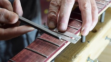Episode 108 How I Spot Level, Recrown And Polish Guitar Frets