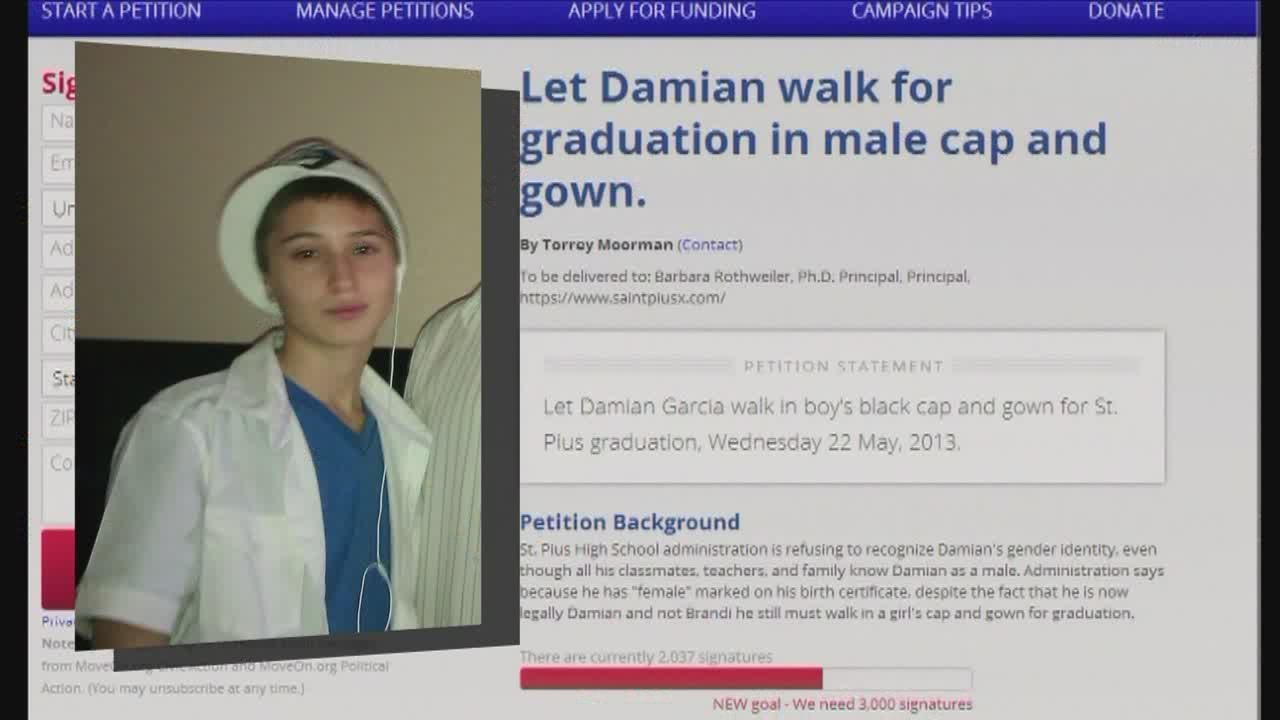 Family steps in to help transgender teen - YouTube
