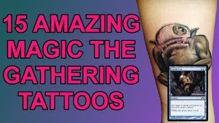 Magic The Gathering Tattoos  Tattoos Nerdy tattoos Magic tattoo