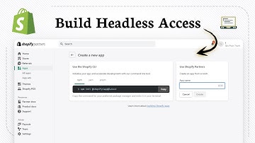 How to create Shopify Storefront API access token