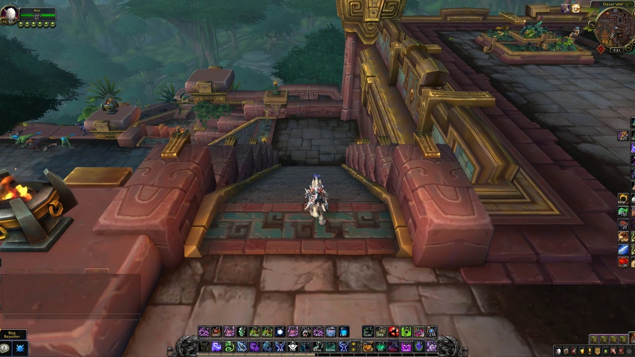 WoW BFA Where are the Training Dummys in Dazar'Alor YouTube