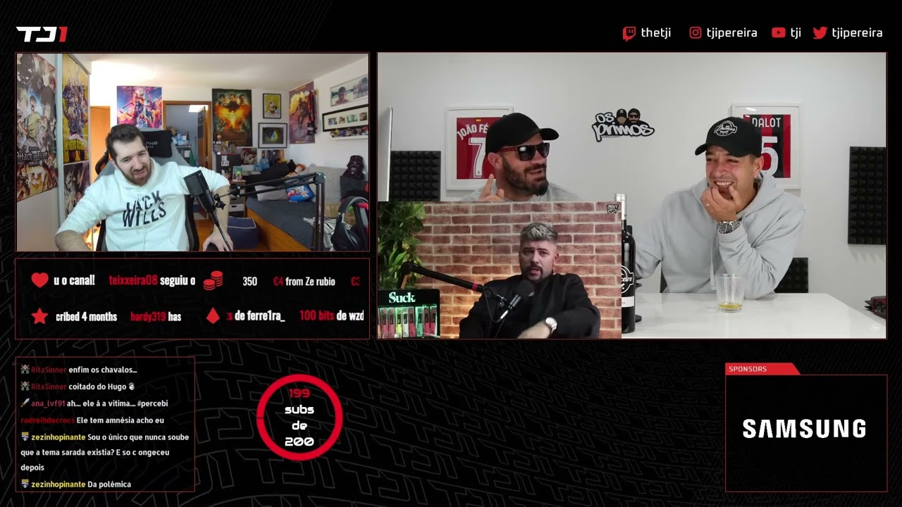 TJI REAGE AOS PRIMOS 